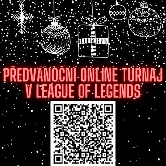 Přihlašte své týmy do LOL turnaje. 10.12.2023 se ve 14:00 bude opět konat komentovaný herní online turnaj v League of Legends prostřednictvím streamovací platformy Twitch na účtu https://www.twitch.tv/mekhodonin s moderátorem Davidem Voglem. 3 nejlepší týmy budou odměněny poukázkami na Steam, do knihkupectví a roční registrací do knihovny zdarma. 